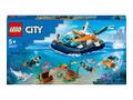 LEGO City Barca pentru scufundari de explorare 60377