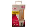 Bec LED Carrefour, E27, 75 W, 1055 lm, 2700 K, Alb cald