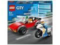 LEGO City Politist pe motocicleta in urmarirea unei masini 60392