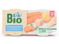 Mancare cu legume si somon Carrefour My Baby Bio  2x200g