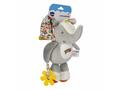 Jucarie bebelusi pentru carucior, Minibo, Elefant