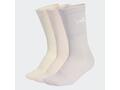 Set 3 perechi șosete căptușite până la jumătatea gambei ADIDAS Roz, bej, mov - 37/39