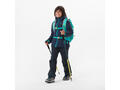 Geacă Drumeție la munte Hybride Bleumarin Fete 7-15 aniundefined