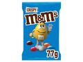 M&M's Crispy Miez din orez crocant in ciocolata cu lapte cu glazura colorata de zahar 77 g