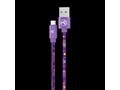 Cablu Graffiti Tellur USB to Type-C, 3A, 1m, mov