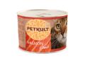 Hrana umeda pentru pisici Petkult cu somon 185g