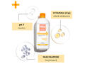 Apa micelara iluminatoare Mixa Niacinamide Glow cu niacinamide si vitamina C, 400 ML