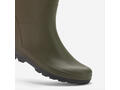 Cizme impermeabile de ploaie scurte și ușoare LAND 100 Verde Bărbați - 45/46
