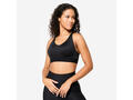 Bustieră reglabilă cu bureți susținere mare Negru Damă - M
