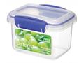 Cutie dreptunghiulara pentru alimente Klip-It Sistema, cu capac, plastic, 0.4 L, Transparent