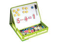 Joc educativ Smile Games, Set matematic cu tabla pentru scris, 98 piese