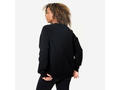 Bluză de fitness din molton Negru Damă - L