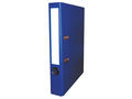 ASORTAT - Biblioraft Noki albastru A4 75 mm, PP exterior, carton interior