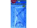 Set geometrie Maped, 4 piese, Transparent