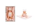 Bebelus cu paturica, Baby So Lovely, Roz, 30 cm