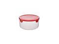 Cutie alimente rotunda 0.5L, rosu