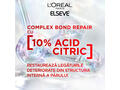 Balsam L'Oreal Paris Elseve Bond Repair pentru par deteriorat, 10% Acid Citric, 150 ML