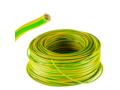 Cablu electric MYF (H05V-K) 2.5 mmp, izolatie PVC, galben-verde