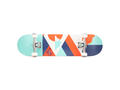 Placă skateboard CP100 MID GEOMETRIC Mărimea 7.6" 8 - 12 ani
