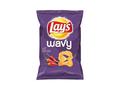 Lays Wavy Piri Piri chipsuri ondulate din cartofi cu gust picant 130 g
