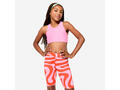 Bustieră respirantă sport Print roz Fete - 149-159cm12-13A