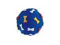 Jucarie minge cu oase Dog Toys 6.5 cm