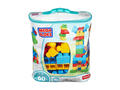 Set cuburi de constructie, Mega Bloks, 60 piese, DCH55