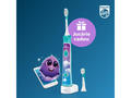 Periuta de dinti sonica electrica Philips HX6322/04 Sonicare for Kids, 62000 oscilatii, Bluetooth, Albastru