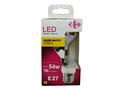 Bec LED Carrefour, E27, 54 W, 700 lm, 2700 K, Alb cald