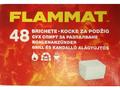 Cuburi pentru aprins focul, 48 bucati, Flamax Flammat