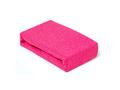 Husa saltea Jersey fucsia, cu elastic, bumbac 100%, 140 x 200 cm