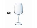 Set 6 pahare vin alb Equip Home Luminarc, sticla, 24 cl, Transparent