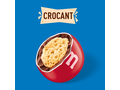 M&M's Crispy Miez din orez crocant in ciocolata cu lapte cu glazura colorata de zahar 77 g