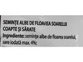 Seminte Floarea Soarelui Albe Coapte Sare Elmas 100G