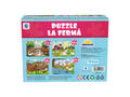 Puzzle 4 in 1, Smile Games, Animale de la ferma (8, 12, 16, 24 piese)