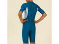 COSTUM ÎNOT SHORTY 100 Mâneci scurte Bleumarin/Albastru BĂIEȚI - 113-122cm 5-6A
