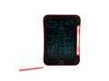 Tableta digitala LCD, pentru scris si desen, Edu Sun, 8.5 inch, Negru-Rosu