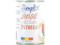 Rosii decojite intregi 400g Simpl