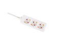 Prelungitor Homelight cu 3 prize, 5 m, alb