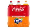 Coca-Cola Gust Original 2X2L + Fanta Portocale 1X2L Pet