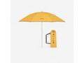 Umbrelă de plajă Compact 2 locuri UPF 50+ diametru 160cm - PARUV Ocru-Galben