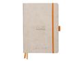 Agenda A5, 120 file, punctat, softcover, Goalbook, beige