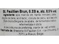 Bere Bruna 8.5% 0.33L St. Feuillien Brune