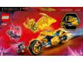LEGO Ninjago Motocicleta-dragon aurie a lui Jay 71768