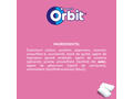 Orbit Bubblemint guma de mestecat fara zahar cu indulcitori si arome de fructe si menta 58g