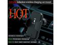 Incarcator auto Fast charge, automatic infrared senzor, wireless QI  pentru Iphone,  Samsung