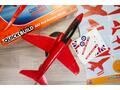 Set de constructie, Airfix Quickbuild, Red Arrows Hawk, 31 piese