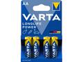 Varta Longlife Power Set baterii alcaline AA 4 bucati