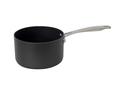 Cratita cu maner Carrefour Home, aluminiu forjat, 16x5 cm, 1.8 L, Negru