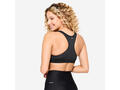 Bustieră fără cusături cu spatele decupat susținere medie Negru Damă - L